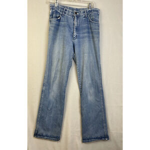 Jean De Paree Vintage 70's Jeans Women's 10 Distressed Straight Leg High Rise